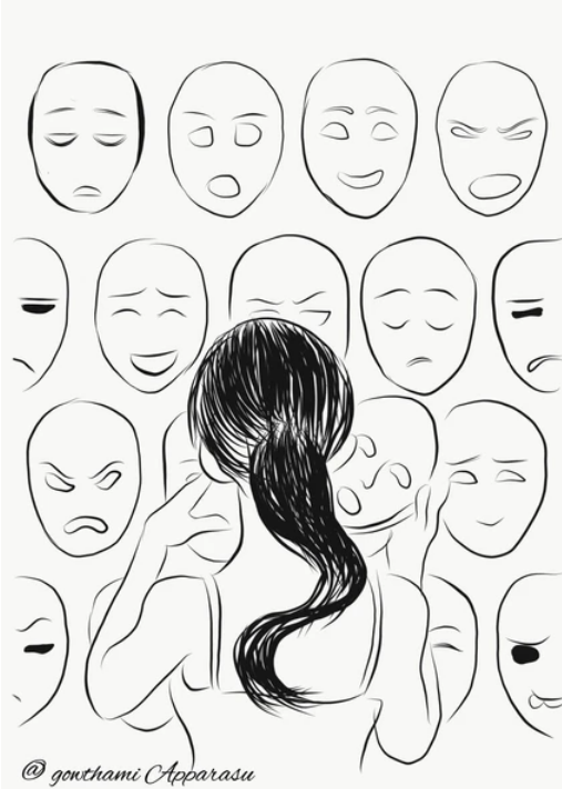 ‘Draw your emotions’ competition entry. Photo Credit: Gowthami Apparasu